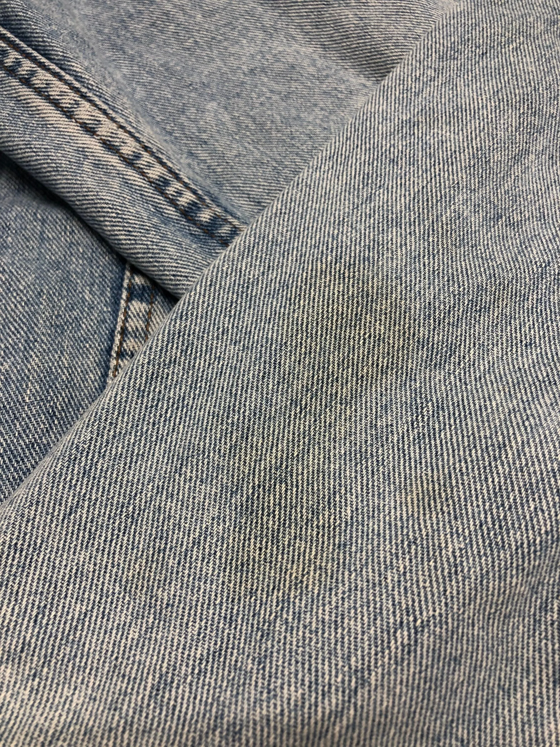 1990s Denim Jacket Lee Blue Cotton Medium