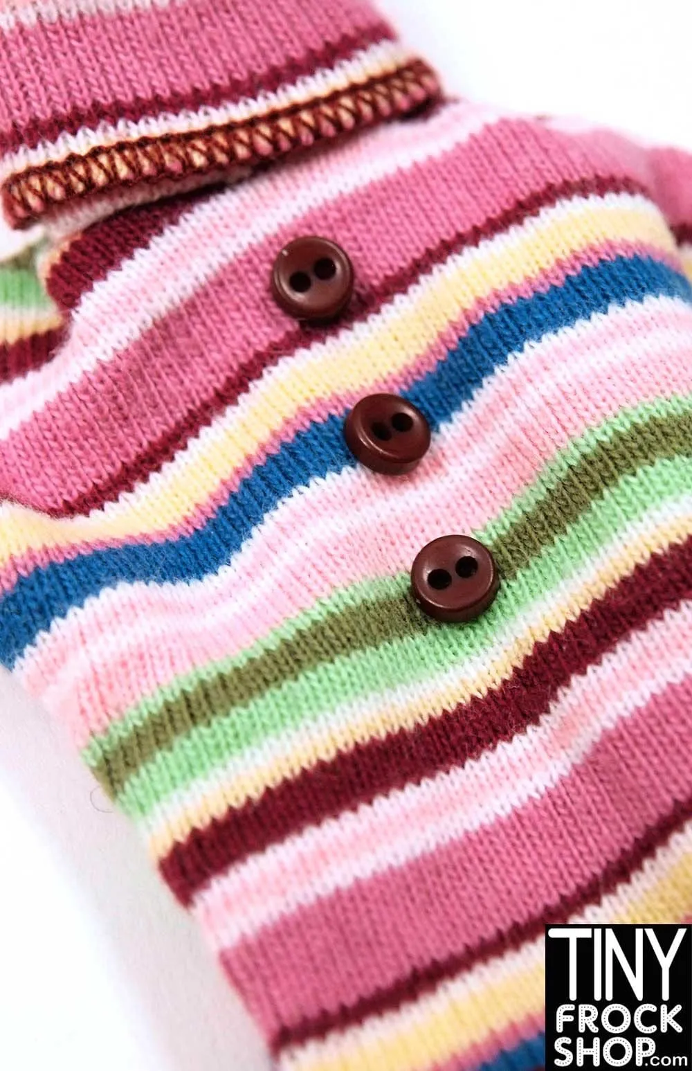 4mm - 12" Fashion Doll Quality Mini Divet Chunk Buttons - Pack Of 6