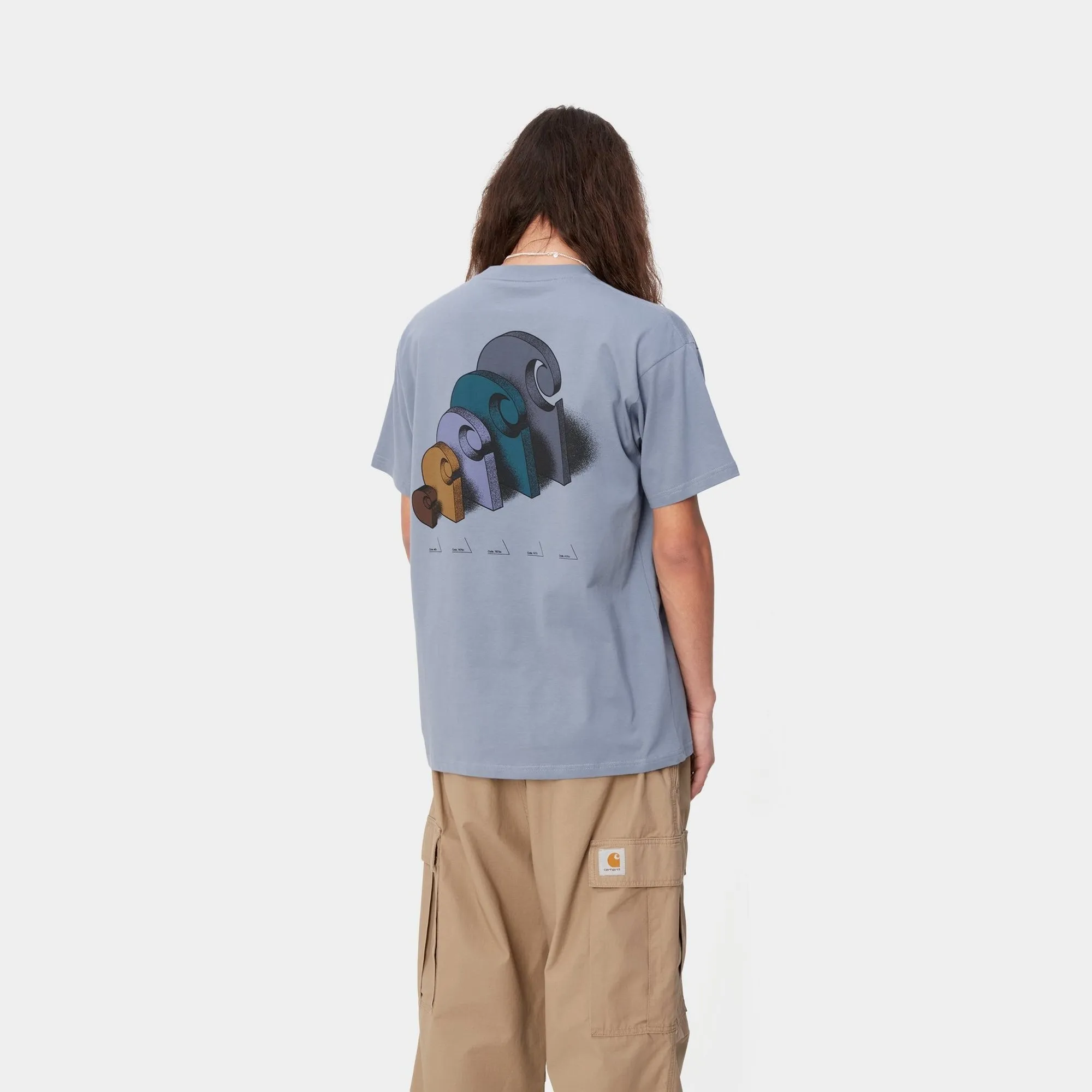 Diagram C T-Shirt | Bay Blue