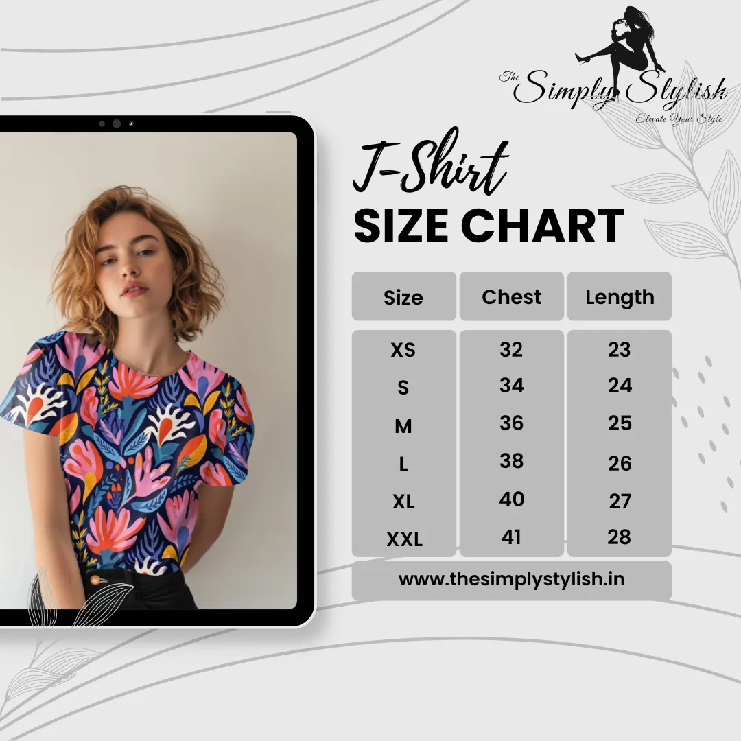 Funky Pop Art Women's All-Over Printed Tee