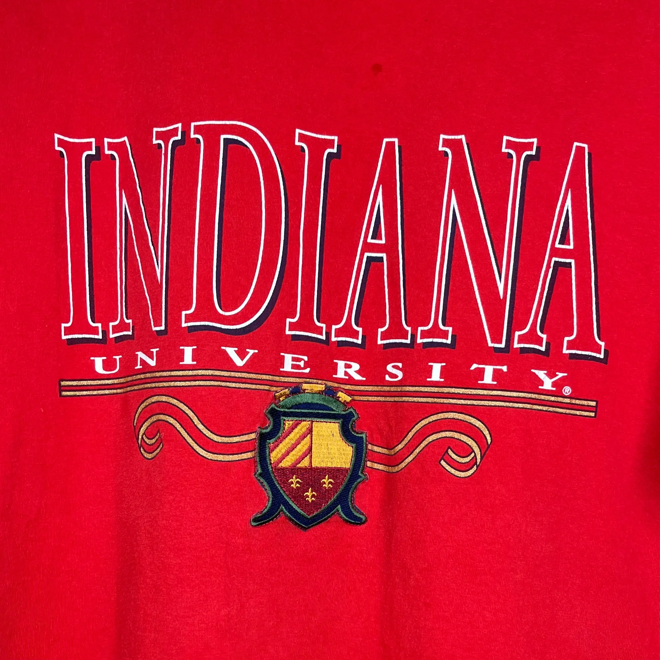 Indiana University Hoosiers Red T-Shirt: XL