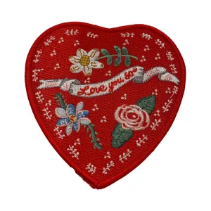 Love You So Heart Patch