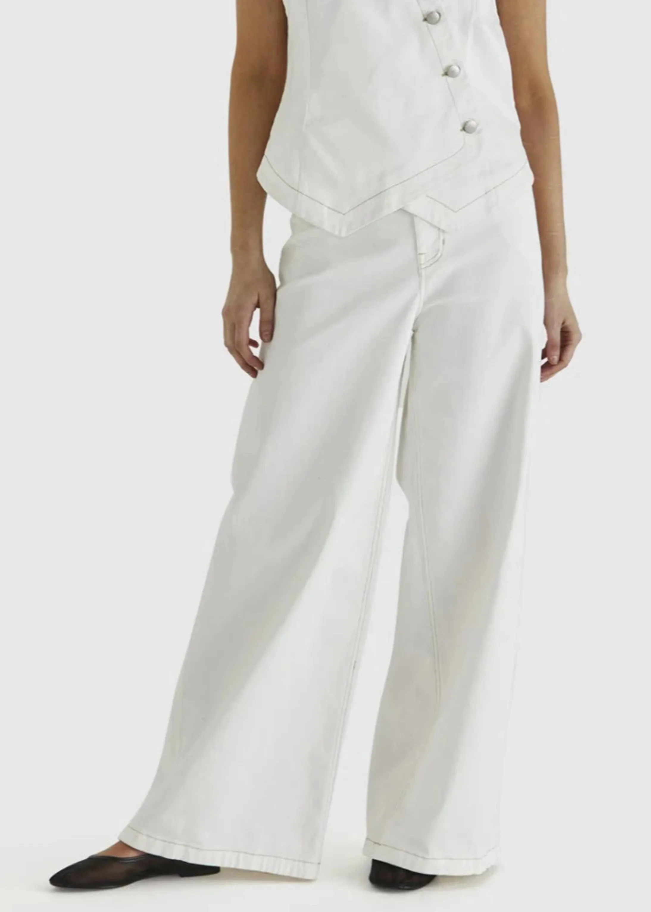 Marza Jeans - Bone White