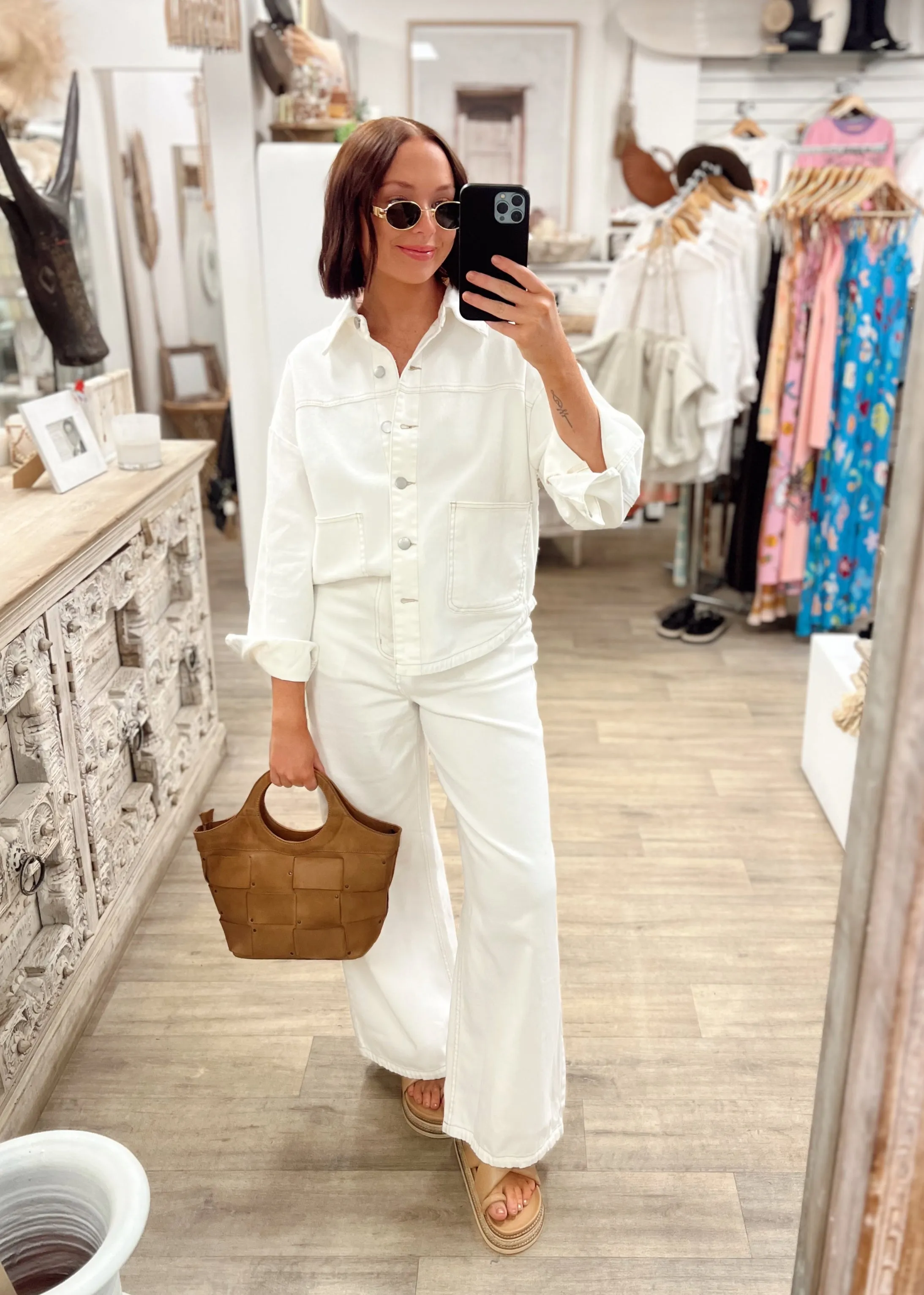 Marza Jeans - Bone White
