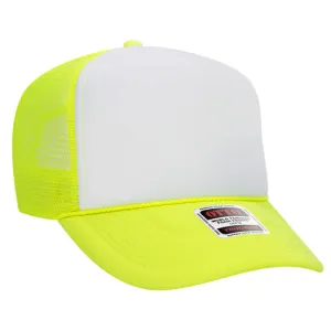 Otto 5 Panel High Crown Trucker Cap