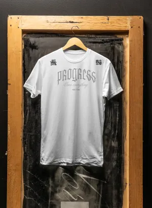 PROGRESS TEE - WHITE