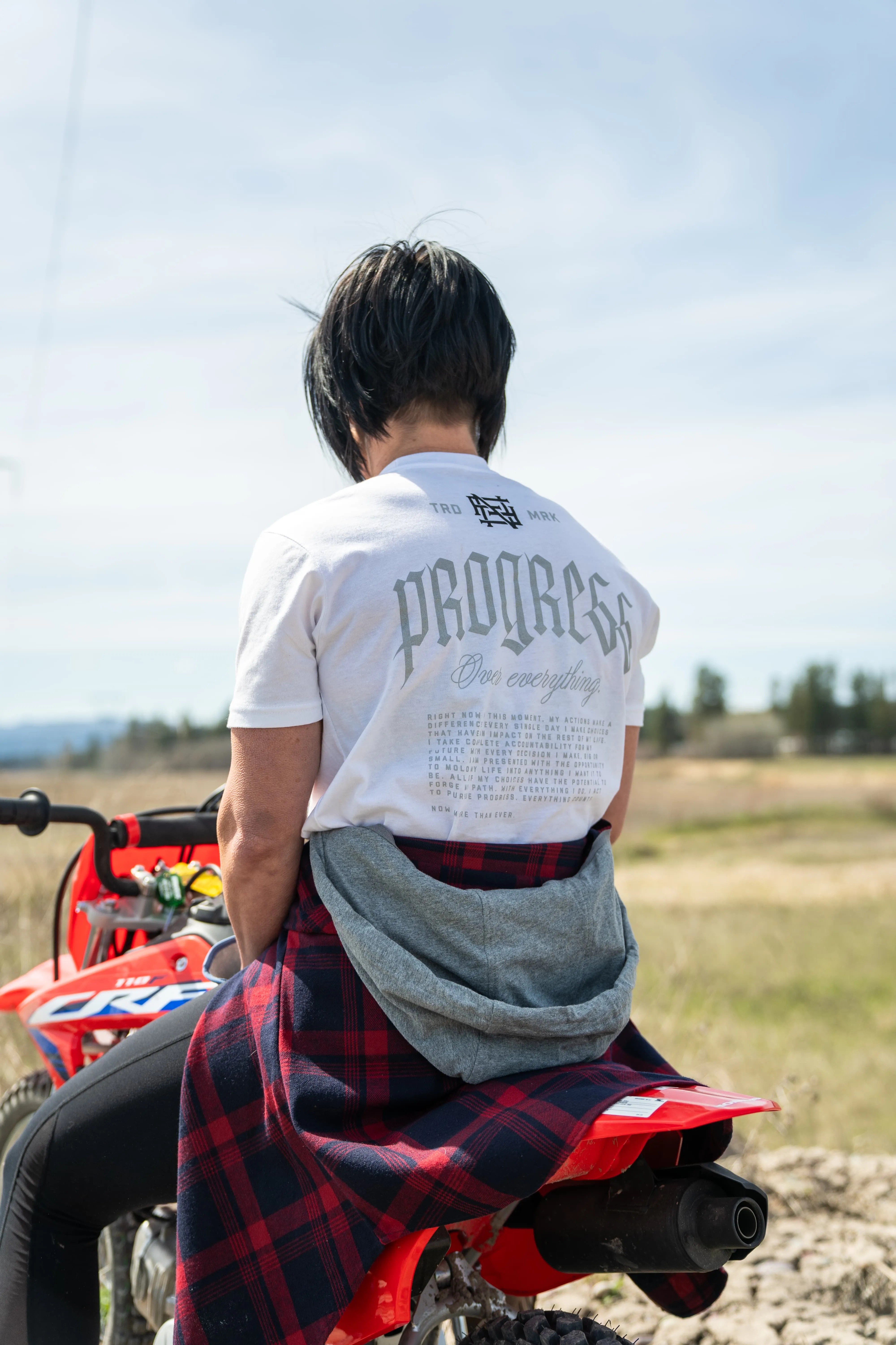 PROGRESS TEE - WHITE
