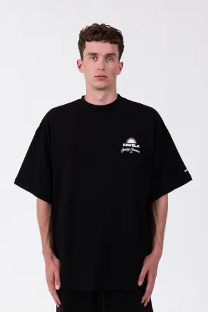 %SPRING SUMMER 21 BLACK WASHED T-SHIRT%