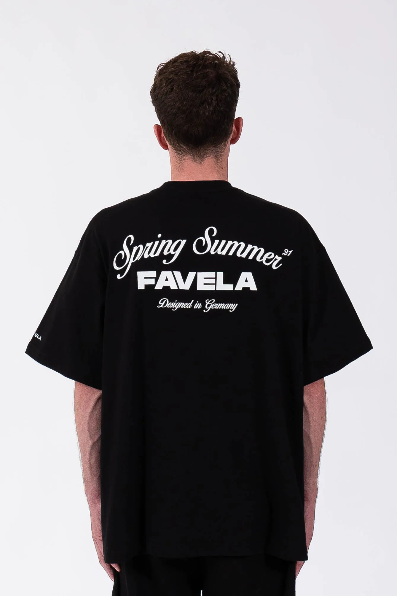 %SPRING SUMMER 21 BLACK WASHED T-SHIRT%