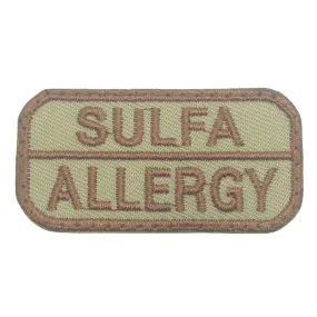 SULFA ALLERGY PATCH - KHAKI