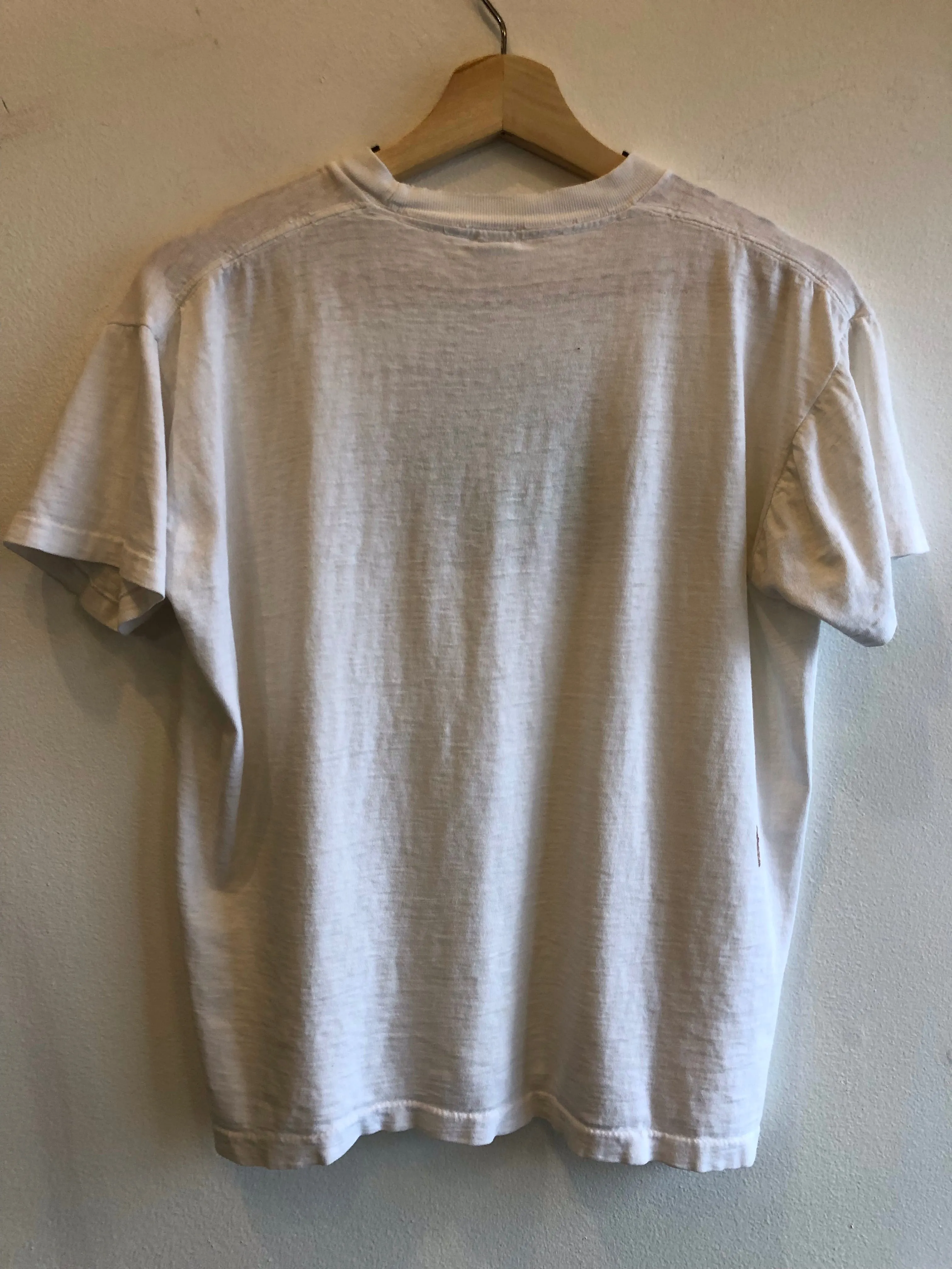 Vintage 1950s Boy Scouts Camp Staff Thrashed T-Shirt