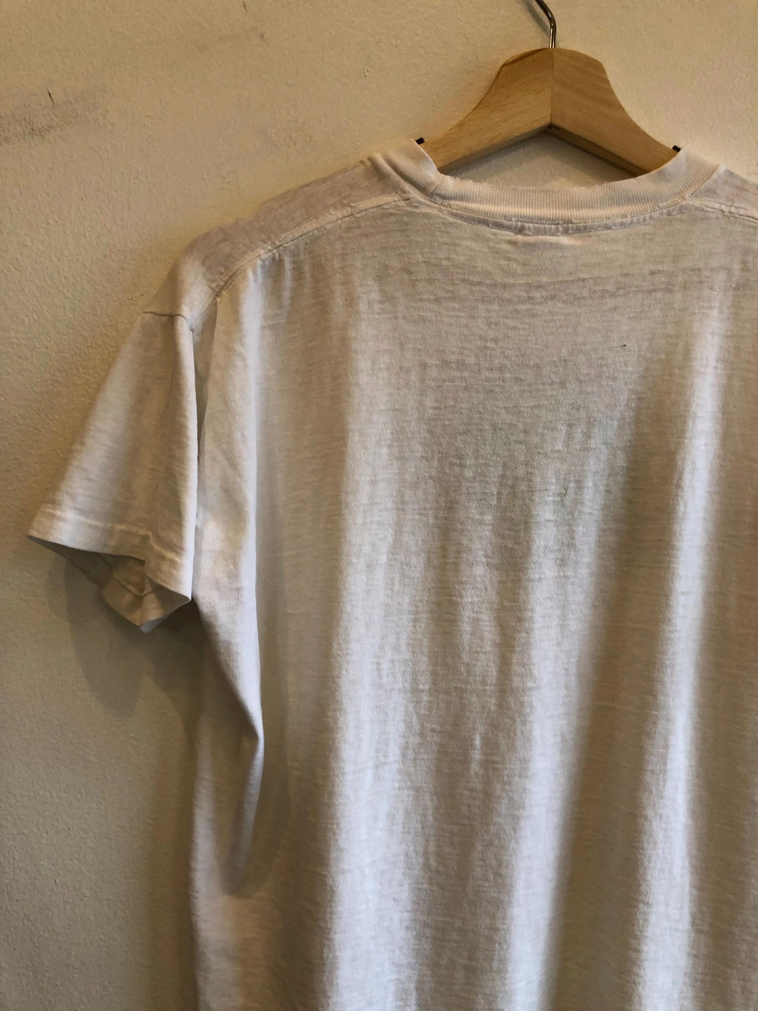 Vintage 1950s Boy Scouts Camp Staff Thrashed T-Shirt