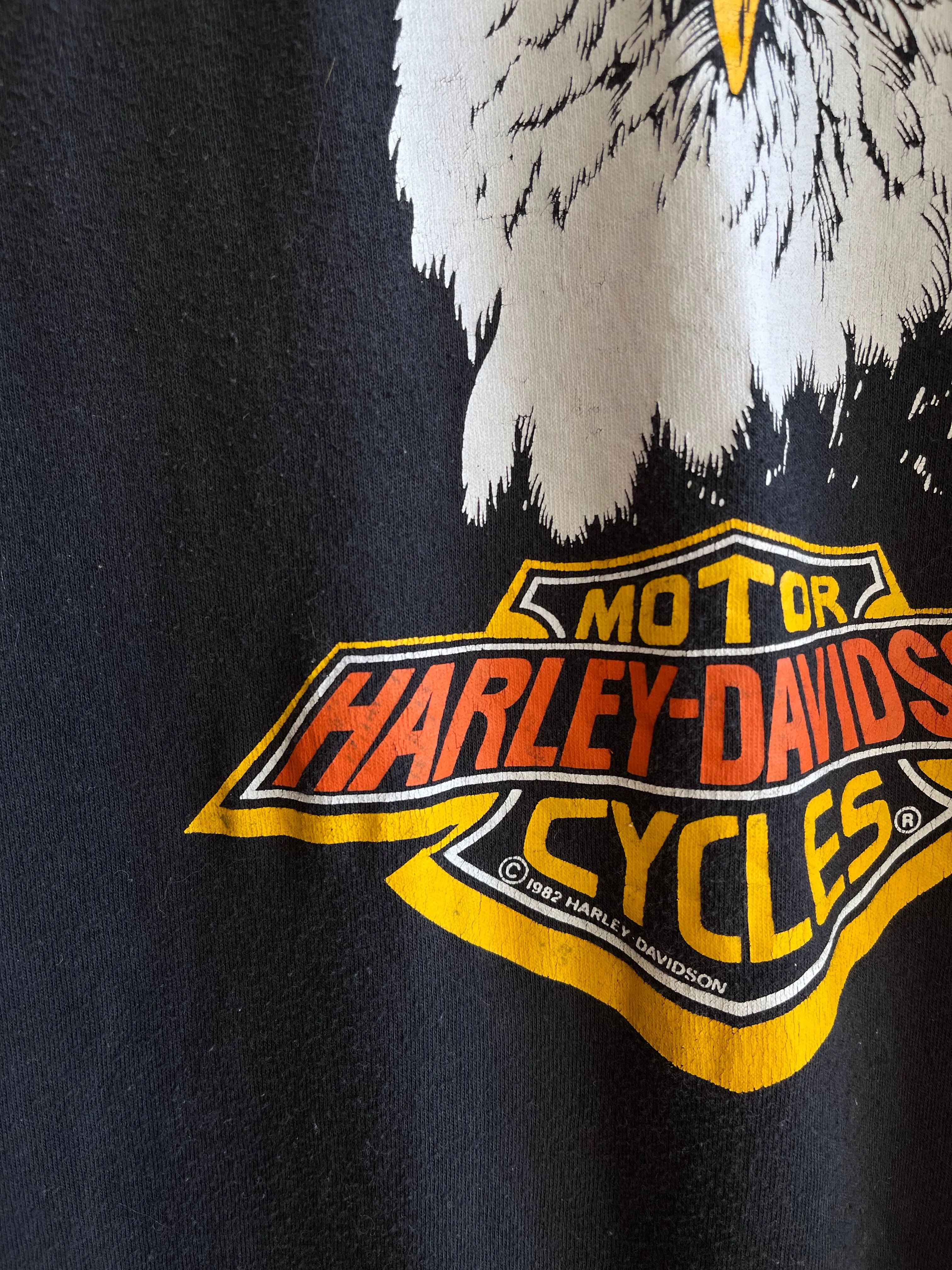 Vintage 1982 Harley Davidson T-Shirt