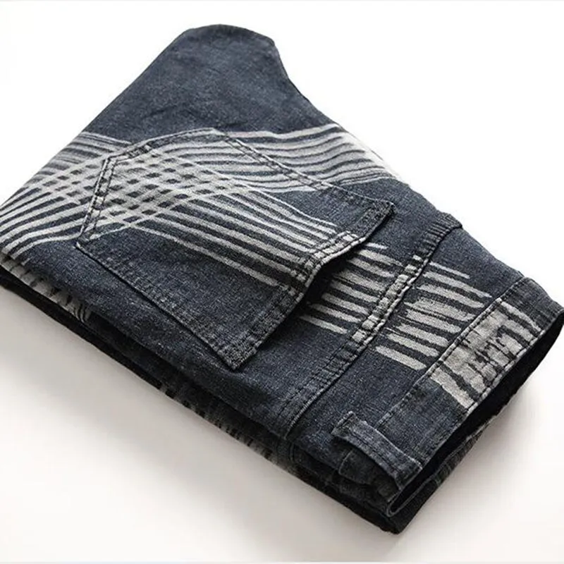 West Louis Slim Fit Holes Beggar Jeans Joggers