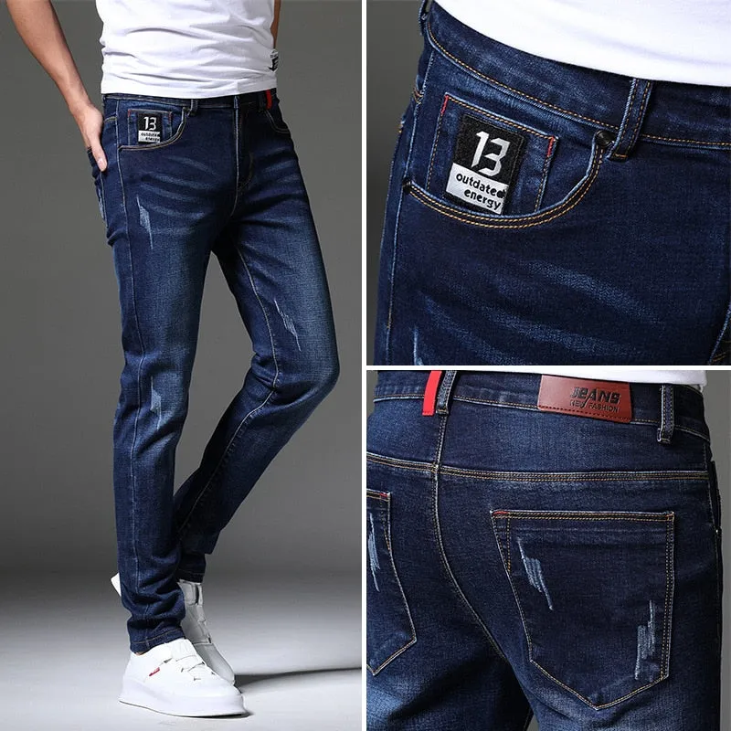 West Louis Slim Fit Skinny Denim Stretch Jeans