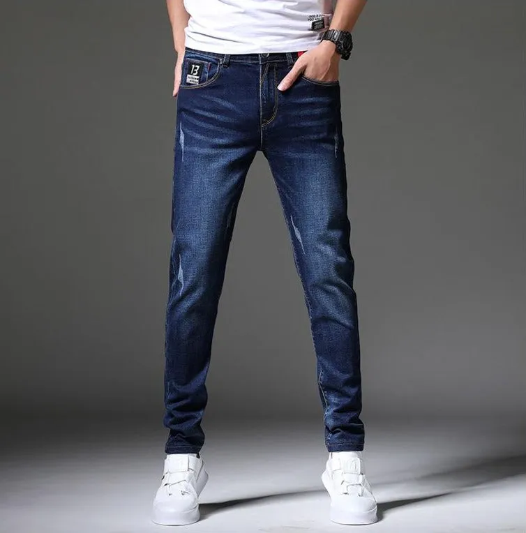 West Louis Slim Fit Skinny Denim Stretch Jeans