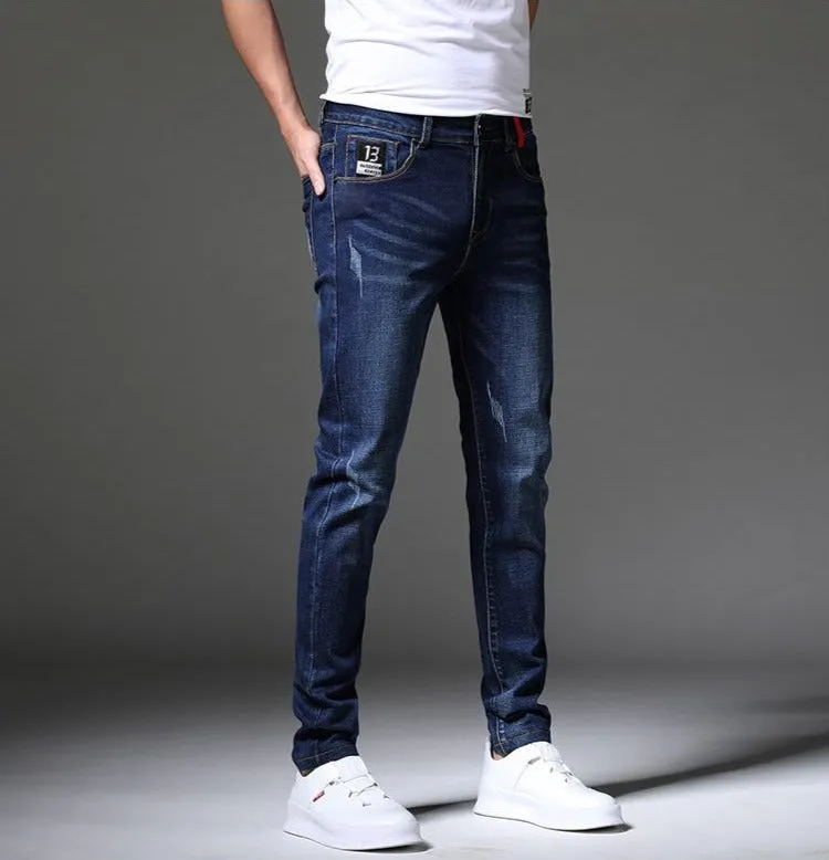 West Louis Slim Fit Skinny Denim Stretch Jeans