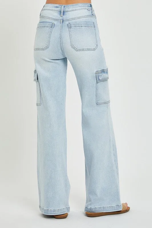 Wide Leg Cargo Jean