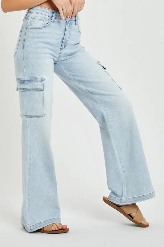 Wide Leg Cargo Jean