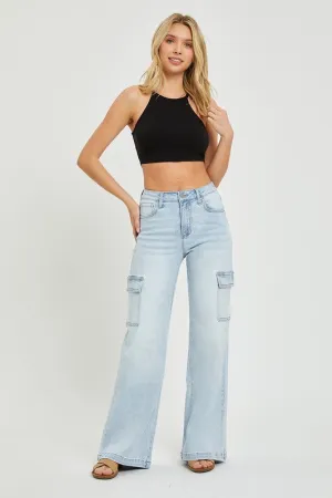 Wide Leg Cargo Jean